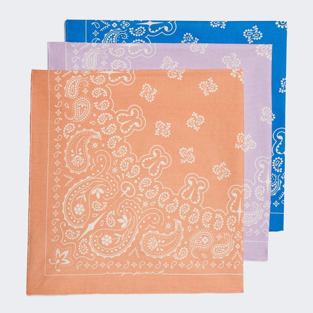 Adidas Ivy Park Beyoncé Paisley Bandanas Set of 3